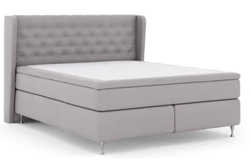 Select No 6 Komplet Sengepakke 160x200 Fast Watergel - Lysegrå/Sølv - Møbler - Senge - Komplet sengepakke