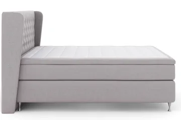 Select No 6 Komplet Sengepakke 160x200 Fast Watergel - Lysegrå/Sølv - Møbler - Senge - Komplet sengepakke