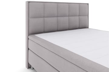 Select No 6 Komplet Sengepakke 160x200 F/M Latex/Memory - Lysegrå/Metal - Møbler - Senge - Komplet sengepakke