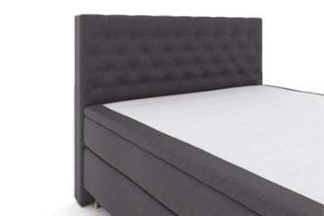 Select No 6 Komplet Sengepakke 160x200 Medium Watergel - Mørkegrå/Guld - Møbler - Senge - Komplet sengepakke
