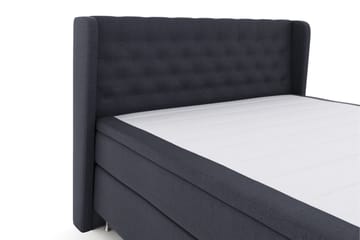 Select No 6 Komplet Sengepakke 180x200 Fast Watergel - Blå/Sølv - Møbler - Senge - Komplet sengepakke