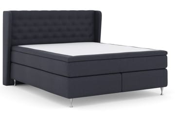 Select No 6 Komplet Sengepakke 180x200 Fast Watergel - Blå/Sølv - Møbler - Senge - Komplet sengepakke