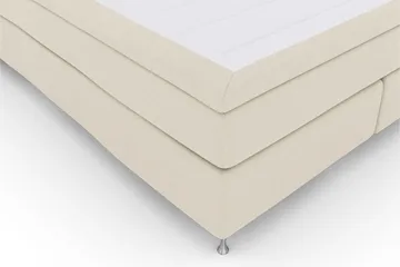 Select No 6 Komplet Sengepakke 210x210 F/M Memory/Pocket - Beige/Sølv - Møbler - Senge - Komplet sengepakke