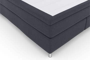 Select No 6 Kontinentalseng 180x200 hård/Medium Watergel - Blå/metal - Møbler - Senge - Kontinentalsenge