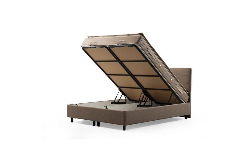 Selora Seng Pakke Ramme Seng 150x200 cm - Brun - Møbler - Senge - Komplet sengepakke