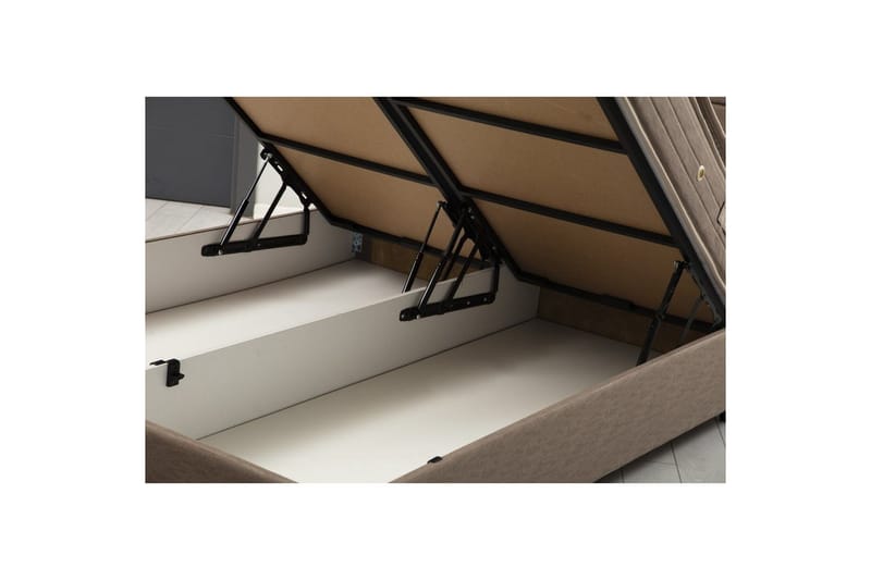 Selora Seng Pakke Ramme Seng 150x200 cm - Brun - Møbler - Senge - Komplet sengepakke