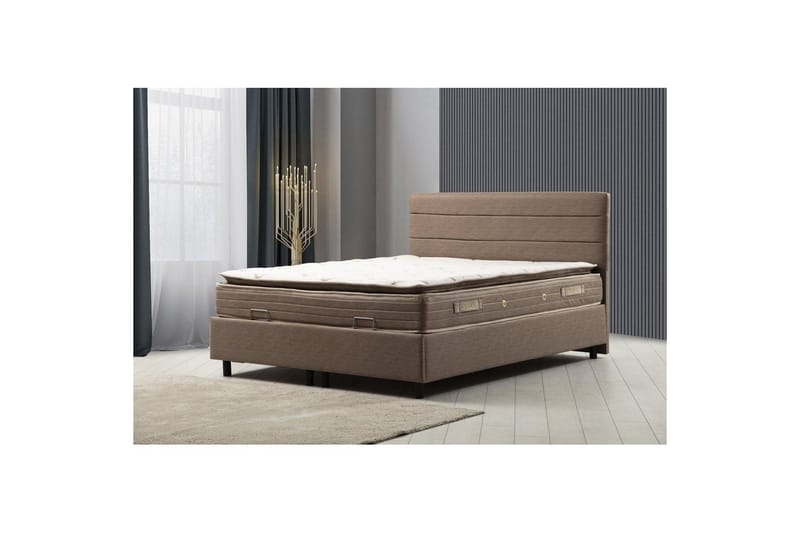 Selora Seng Pakke Ramme Seng 150x200 cm - Brun - Møbler - Senge - Komplet sengepakke