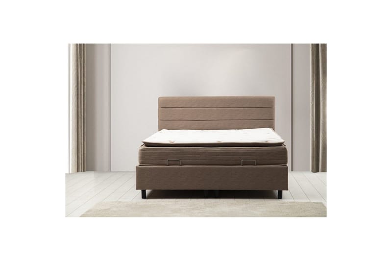Selora Seng Pakke Ramme Seng 150x200 cm - Brun - Møbler - Senge - Komplet sengepakke