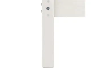 Seng Alpi 90x200 cm Hvid - Hvid - Møbler - Senge - Sengeramme & sengestel