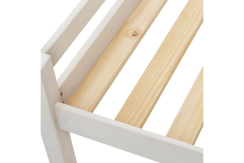 Seng Alpi 90x200 cm Hvid - Hvid - Møbler - Senge - Sengeramme & sengestel