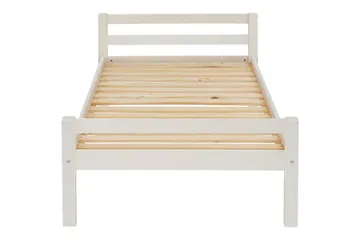 Seng Alpi 90x200 cm Hvid - Hvid - Møbler - Senge - Sengeramme & sengestel