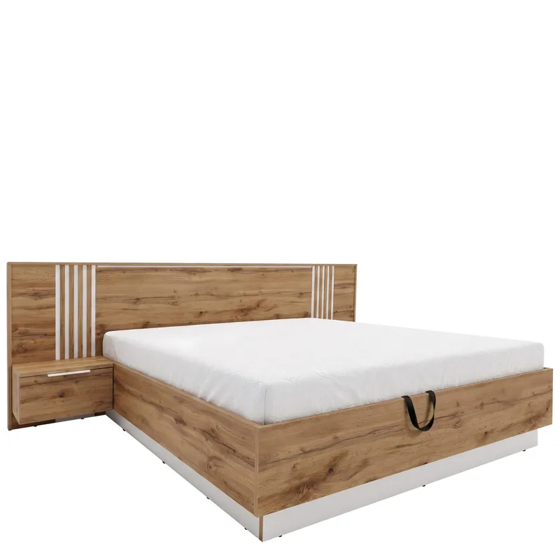 seng Bali lux brun, hvid, brun, hvid