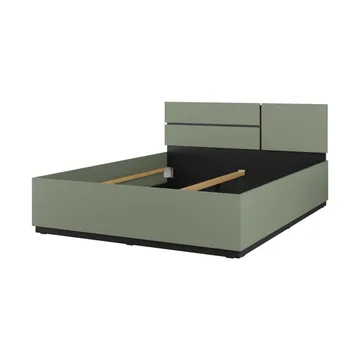 Seng Cross S - 160 cm, Grøn - Møbler - Senge - Sengeramme & sengestel