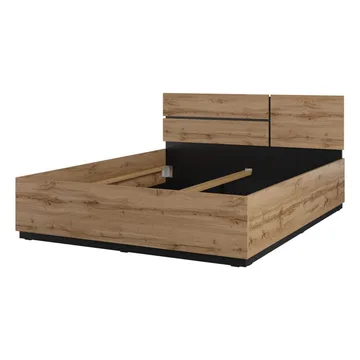 Seng Cross S - 160 cm, Wotan Eg - Møbler - Senge - Sengeramme & sengestel