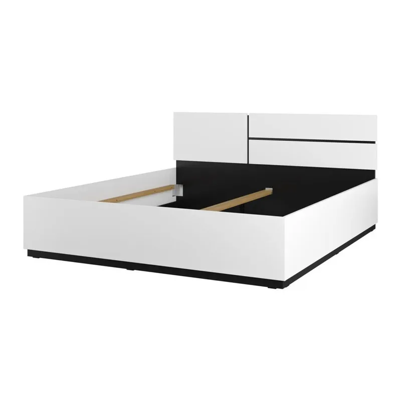Seng Cross S, 180 cm, Hvid