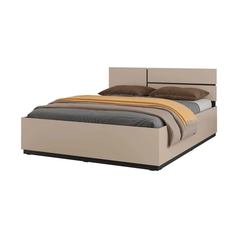 Seng Cross S med opklappelig opbevaring, 160 cm, Kongo