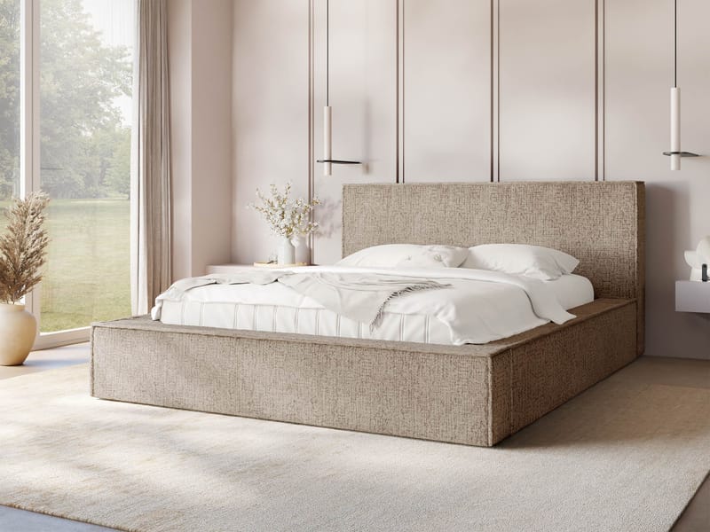 seng Glexi Bella 10 160x200 - beige - Møbler - Senge - Sengeramme & sengestel