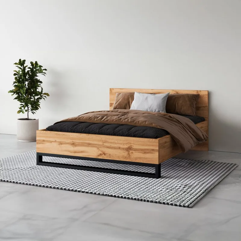 Seng Halle S - 140 cm - Møbler - Senge - Sengeramme & sengestel