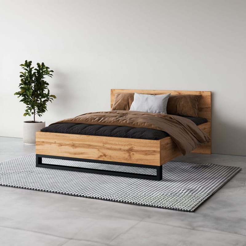 Seng Halle S - 160 cm - Møbler - Senge - Sengeramme & sengestel