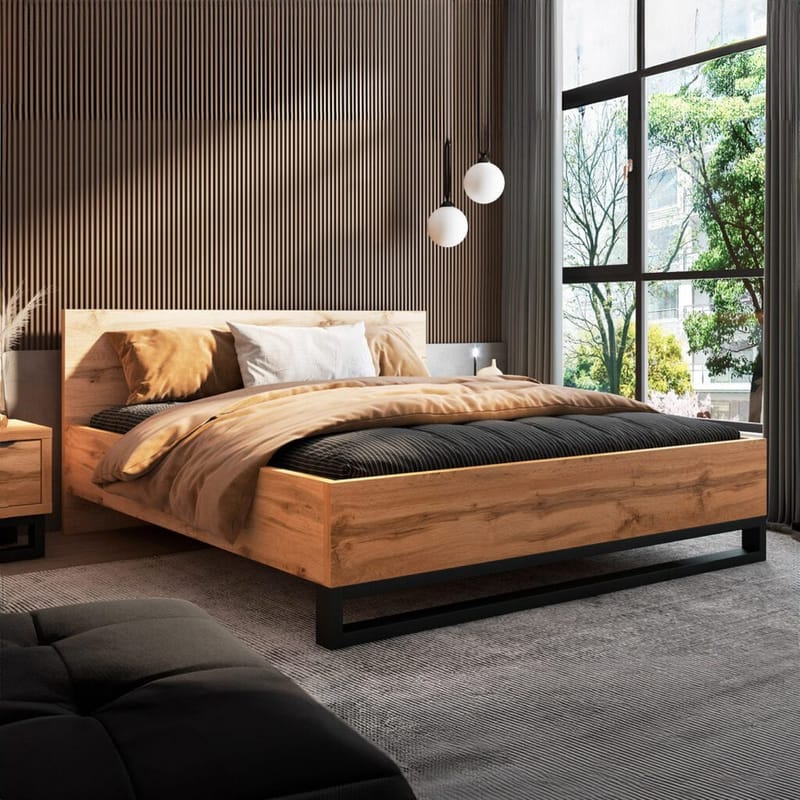 Seng Halle S - 180 cm - Møbler - Senge - Sengeramme & sengestel