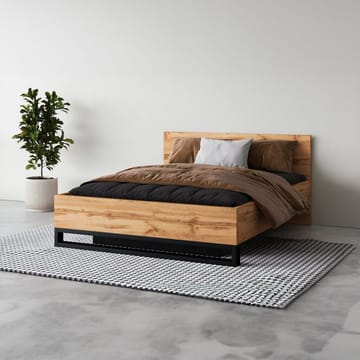 Seng Halle S med ramme med gasløft og opbevaringskasse - 140 cm - Møbler - Senge - Sengeramme & sengestel