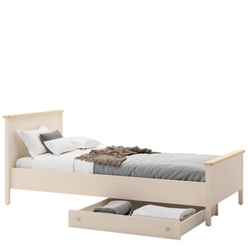 seng Historie Beige, eg - Beige, eg - Møbler - Senge - Enkeltsenge