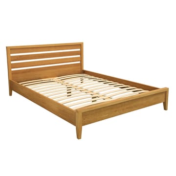Seng HOME4YOU Chamba 160x200 cm med madras Uno - natur - Møbler - Senge - Komplet sengepakke