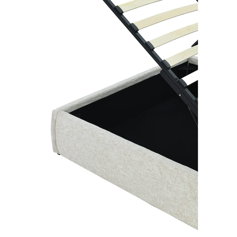 Seng HOME4YOU Embrace 160x200 cm hvid - hvid - Møbler - Senge - Sengeramme & sengestel