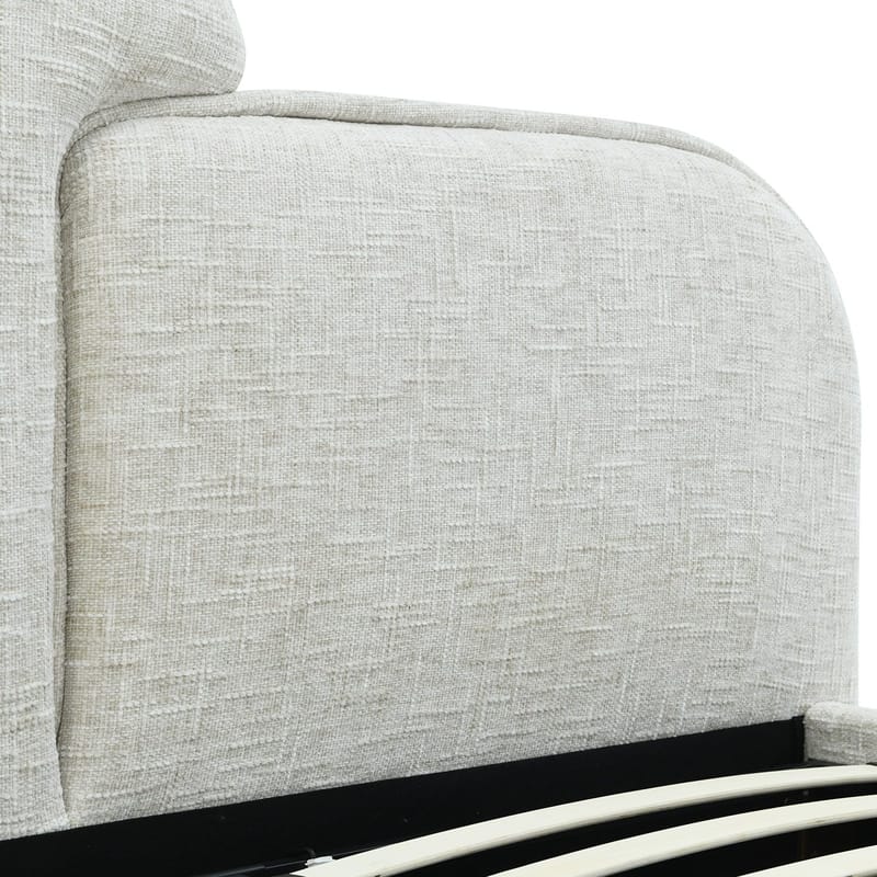 Seng HOME4YOU Embrace 160x200 cm hvid - hvid - Møbler - Senge - Sengeramme & sengestel