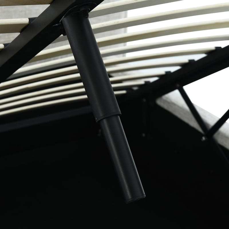 Seng HOME4YOU Embrace 160x200 cm hvid - hvid - Møbler - Senge - Sengeramme & sengestel