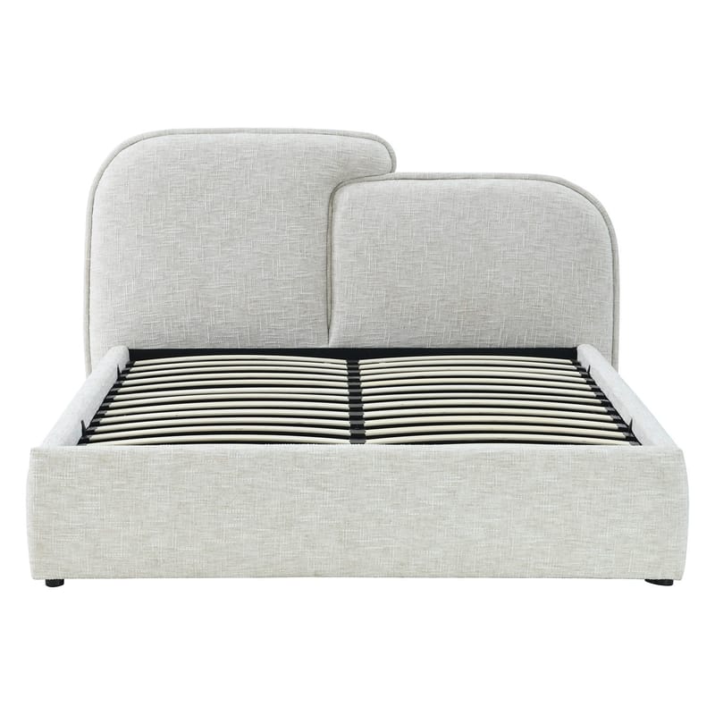 Seng HOME4YOU Embrace 160x200 cm hvid - hvid - Møbler - Senge - Sengeramme & sengestel