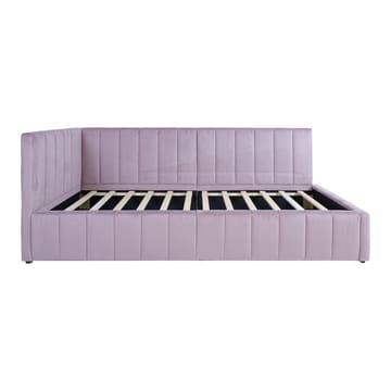 Seng HOME4YOU Jasper 90x200 cm 100x40xh115 cm, Sort - Pink - Møbler - Senge - Sengeramme & sengestel