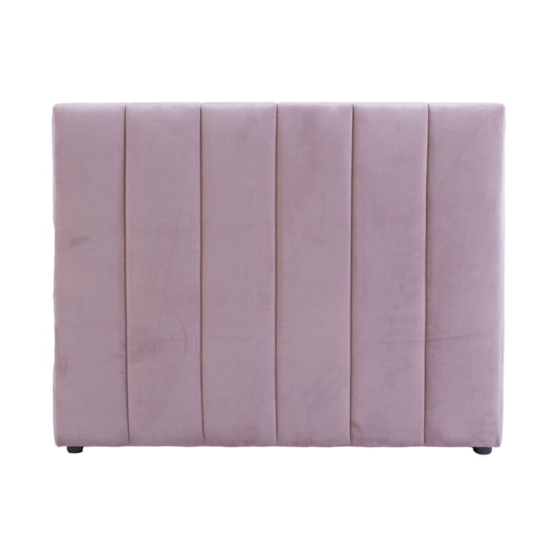 Seng HOME4YOU Jasper 90x200 cm med madras Harmony Duo 100x40xh140 cm, Eg - Støvet rosafarvet - Møbler - Senge - Komplet sengepakke