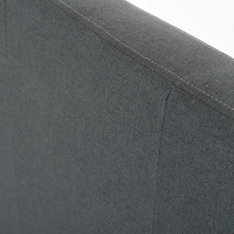 Seng HOME4YOU Juno 90x200 cm grå - grå - Møbler - Senge - Sengeramme & sengestel