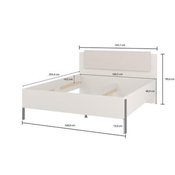 Seng Jukon S - 160 cm - Møbler - Senge - Sengeramme & sengestel