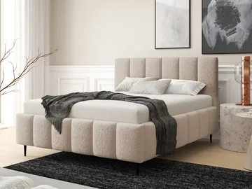 seng Lunaro Lambi 06 180x200 - beige - Møbler - Senge - Sengeramme & sengestel
