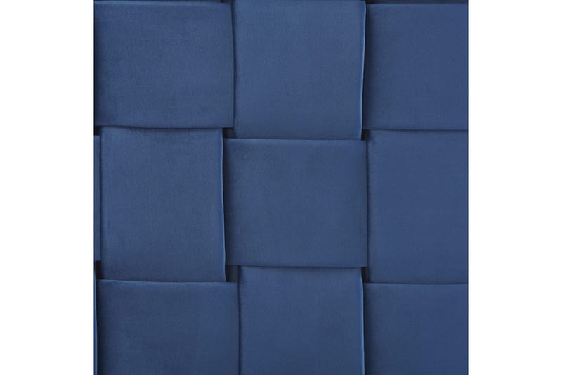 Seng med lamelbund Limoux - Blå, 160x200 cm - Møbler - Senge - Sengeramme & sengestel