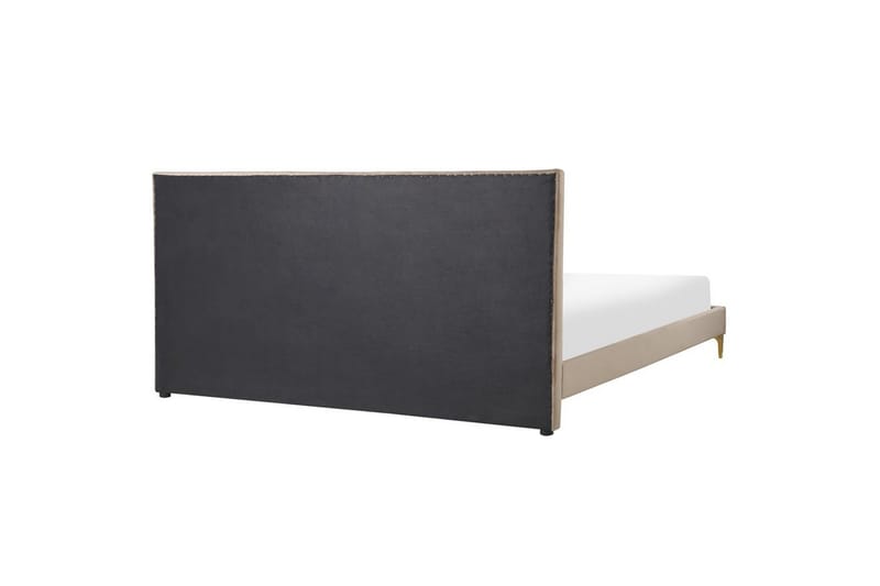 Seng med lamelbund Limoux - Taupe, 180x200 cm - Møbler - Senge - Sengeramme & sengestel