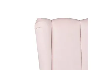 Seng med lamelbund Miribel - Rosa, guld, 140x200 cm - Møbler - Senge - Sengeramme & sengestel