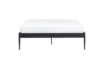 Seng med lamelbund Vaurs - Sort, 140x200 cm - Møbler - Senge - Sengeramme & sengestel