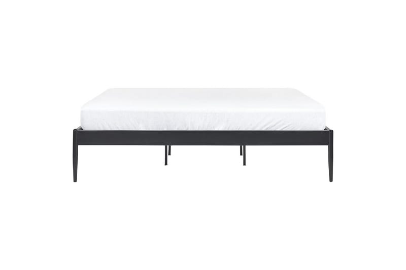Seng med lamelbund Vaurs - Sort, 180x200 cm - Møbler - Senge - Sengeramme & sengestel