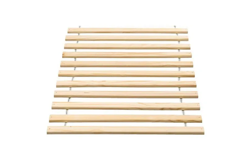 Seng med lamelbund Pino Hvid - Hvid - Møbler - Senge - Enkeltsenge