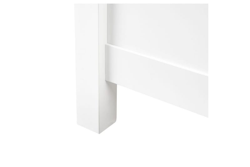 Seng med lamelramme Champagnat - Hvid, 140x200 cm - Møbler - Senge - Sengeramme & sengestel