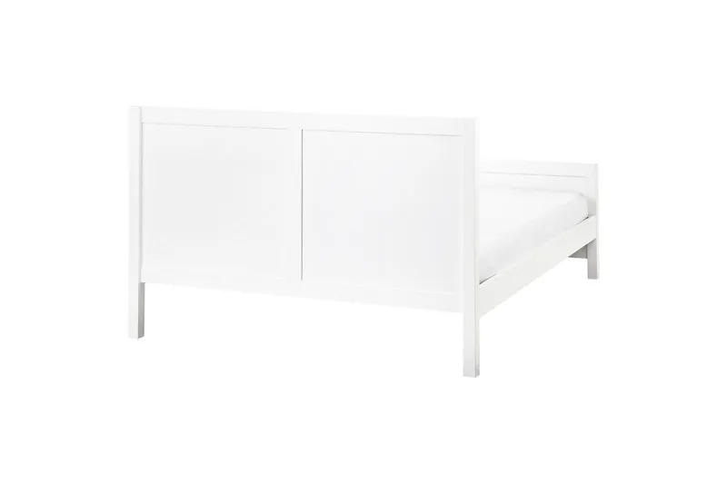 Seng med lamelramme Champagnat - Hvid, 140x200 cm - Møbler - Senge - Sengeramme & sengestel