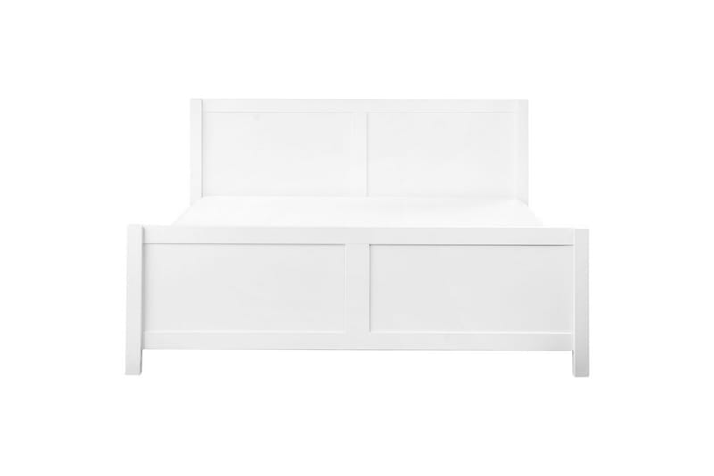 Seng med lamelramme Champagnat - Hvid, 180x200 cm - Møbler - Senge - Sengeramme & sengestel