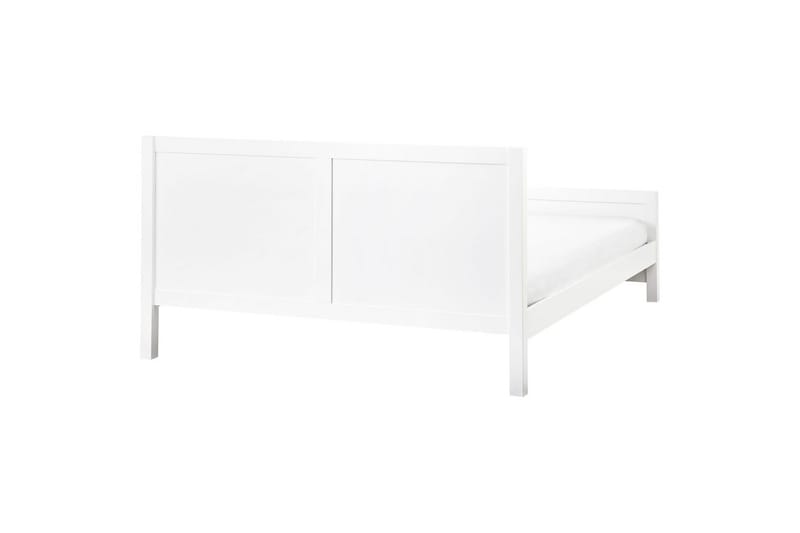 Seng med lamelramme Champagnat - Hvid, 180x200 cm - Møbler - Senge - Sengeramme & sengestel