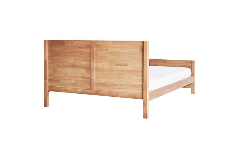 Seng med lamelramme Champagnat - Lyst træ, 160x200 cm - Møbler - Senge - Sengeramme & sengestel