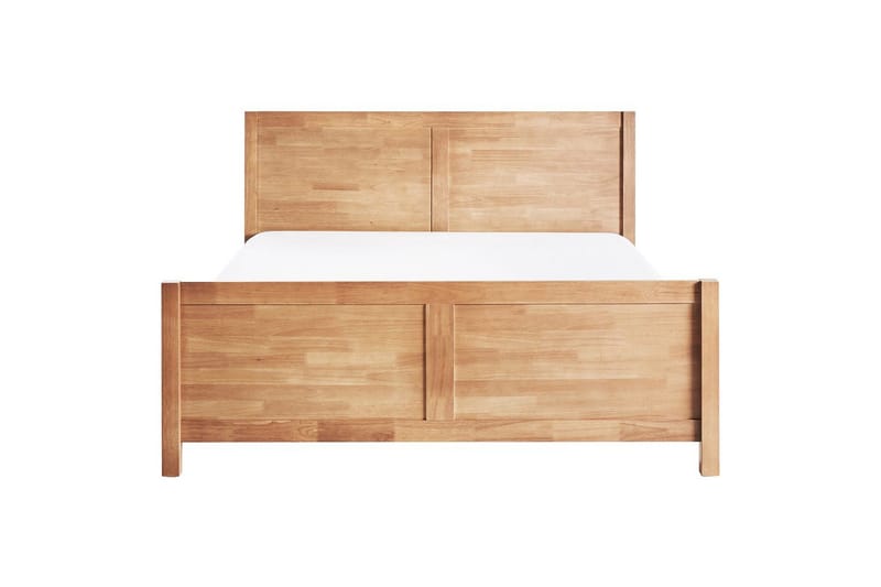 Seng med lamelramme Champagnat - Lyst træ, 160x200 cm - Møbler - Senge - Sengeramme & sengestel