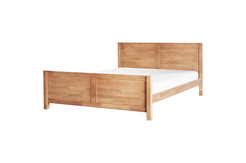 Seng med lamelramme Champagnat - Lyst træ, 180x200 cm - Møbler - Senge - Sengeramme & sengestel