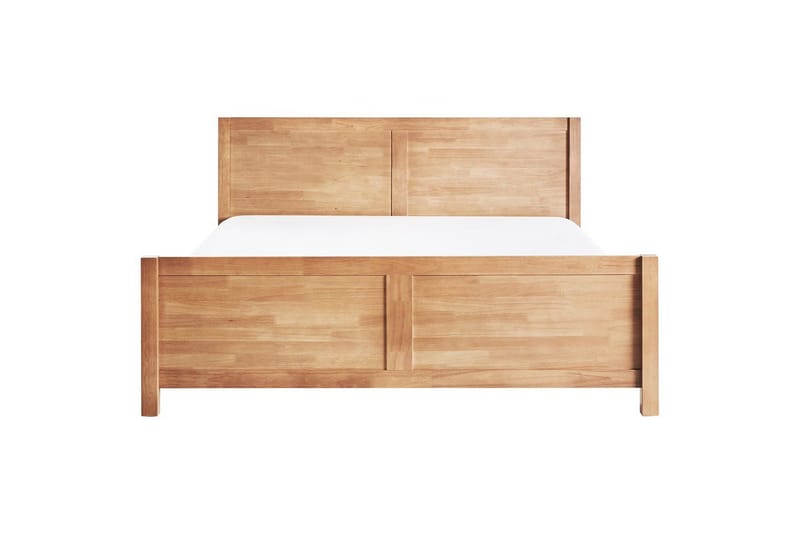 Seng med lamelramme Champagnat - Lyst træ, 180x200 cm - Møbler - Senge - Sengeramme & sengestel